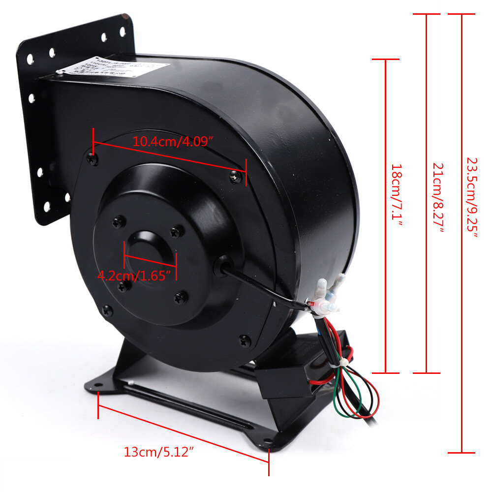 120W 110V Blower Fan Boiler Fan Fireplace Wood Furnace Boiler Blower Fan New