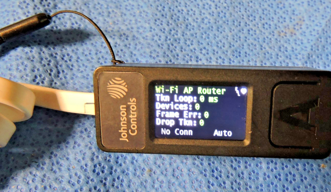 Johnson Controls TL-CWCVT-0 Wireless BACnet MS/TP Converter Portable / TESTED