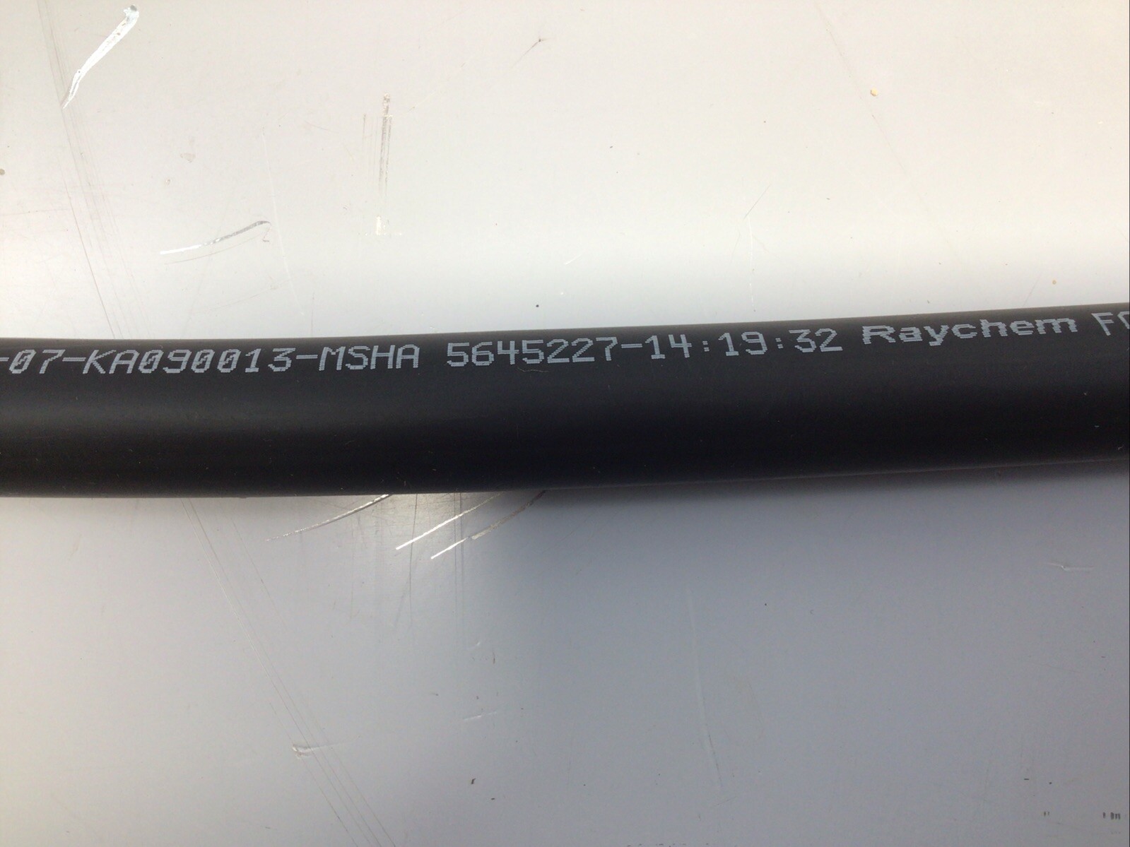 Raychem Heat Shrink Tubing 19/6 FCSM P-07-KA090013-MSHA 48in Lot Of 3