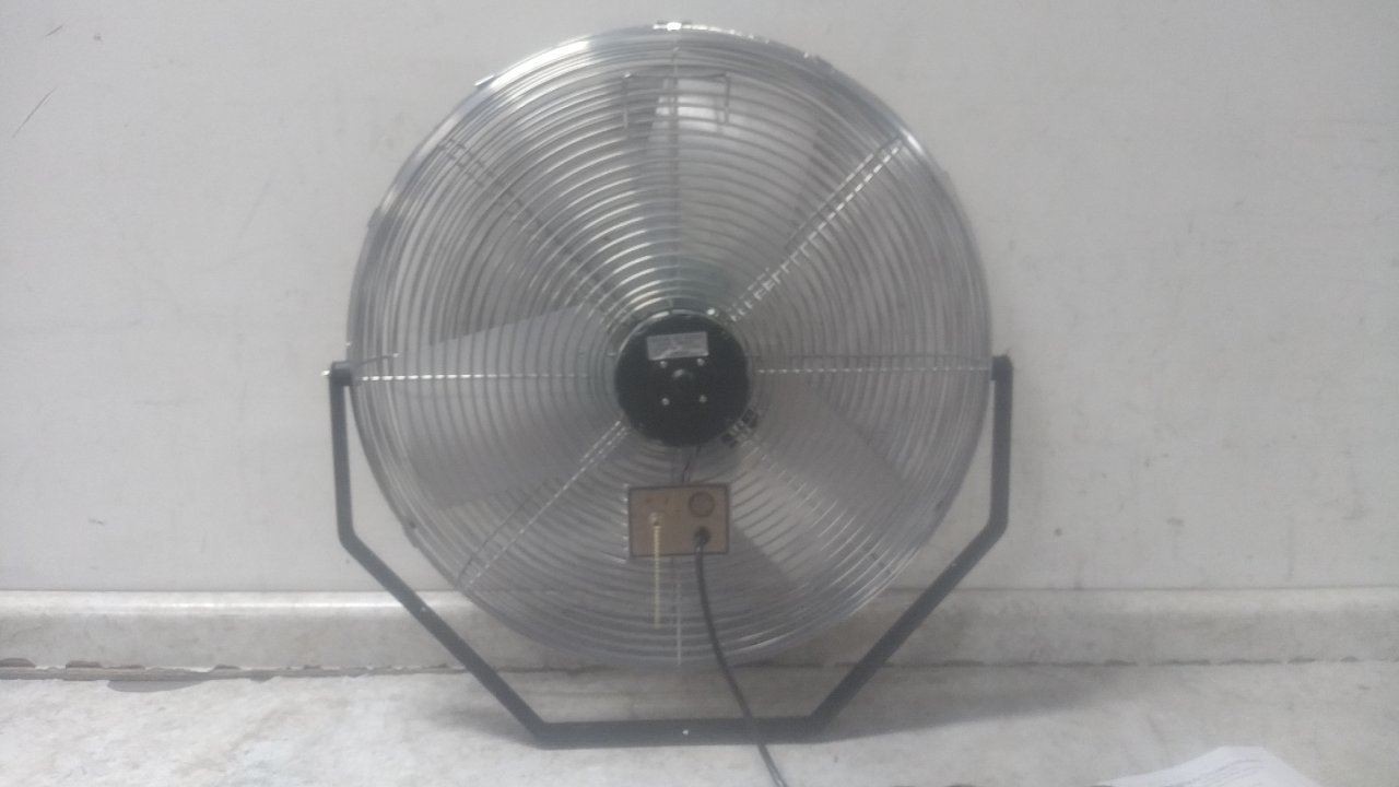 TPI Industrial U24-TE 24 In Blade Dia 120V Yoke Mounted Workstation Fan