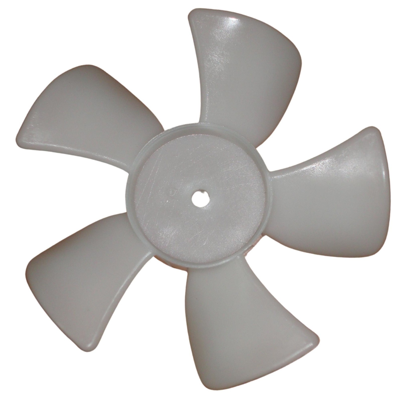 Appli Parts APFB-445 4 in Plastic Fan Blade CCW 3/16 in Shaft, 5 Blades fits Mot