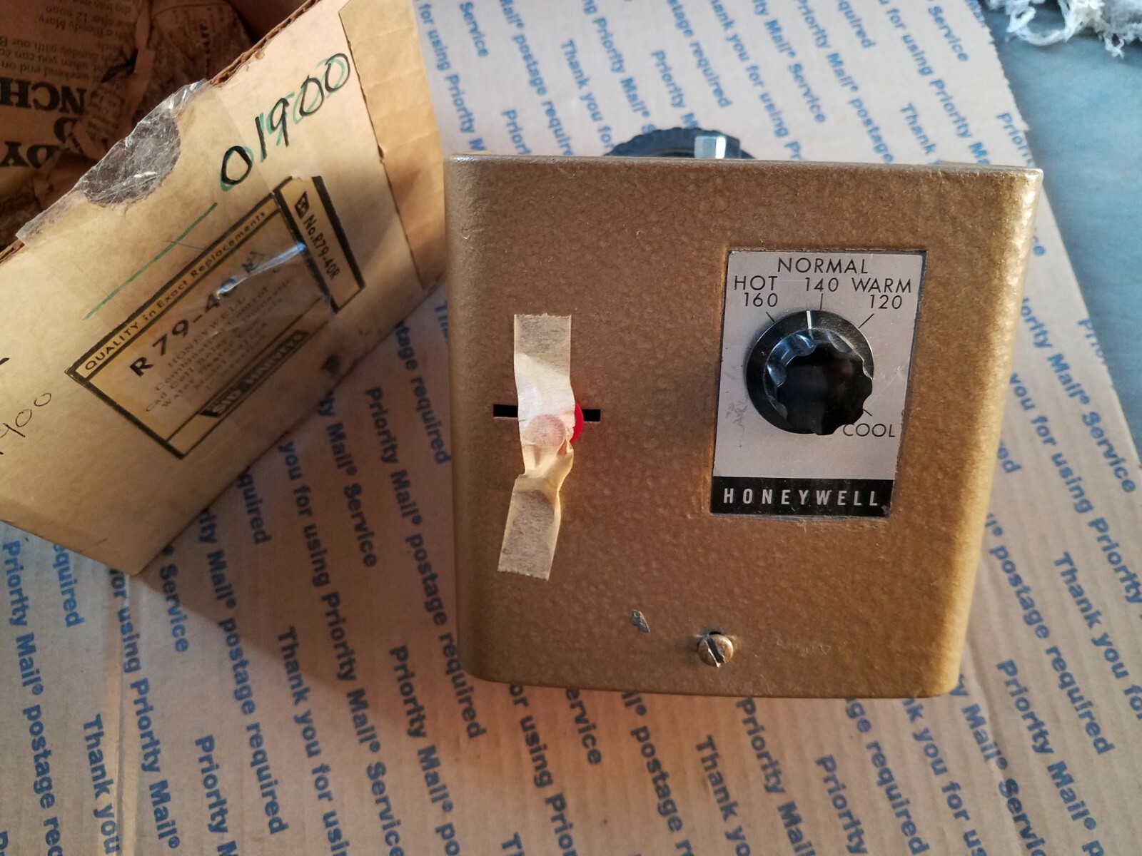 Sid harvey R79-40 Honeywell R4166A 1116 Combo Protectorelay & Aquastat