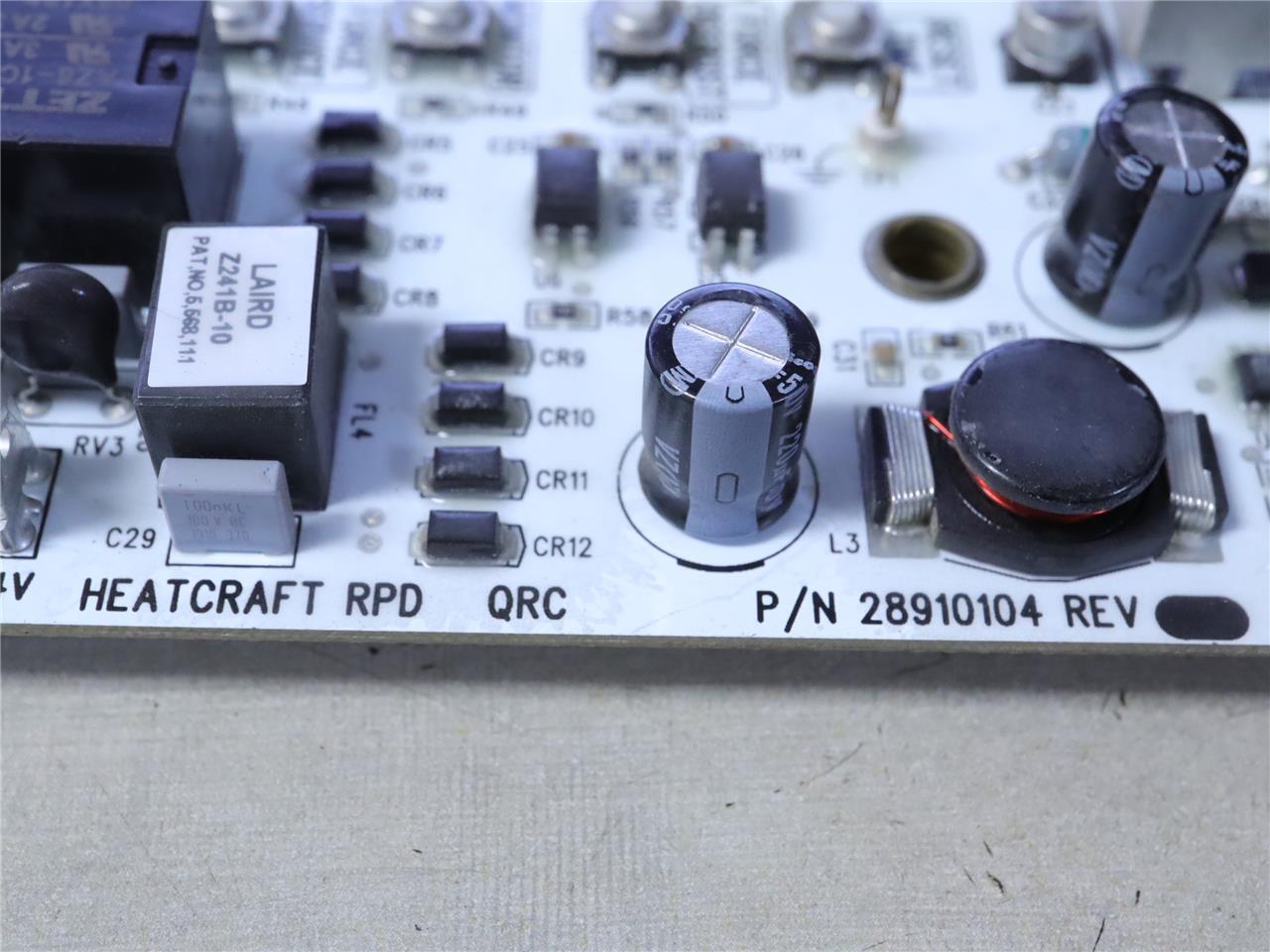 Heatcraft 28910104 Freezer Chiller Control Circuit Board