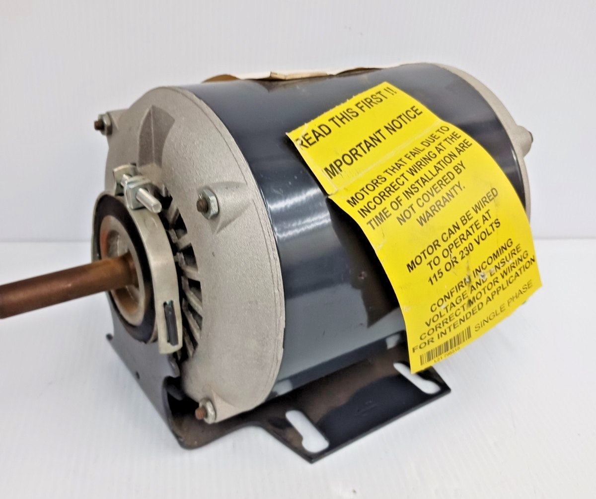 New Dayton 1/4 HP Ac Fan & Blower Motor 3ZP92BG 115/208-230 Vac 1 Phase 48Z 1725