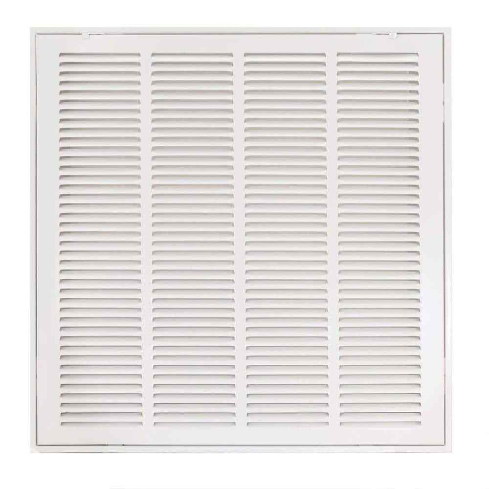 20 in. x 20 in. Steel Return Filter Grille Heavy-Duty Steel For Wall or Ceiling