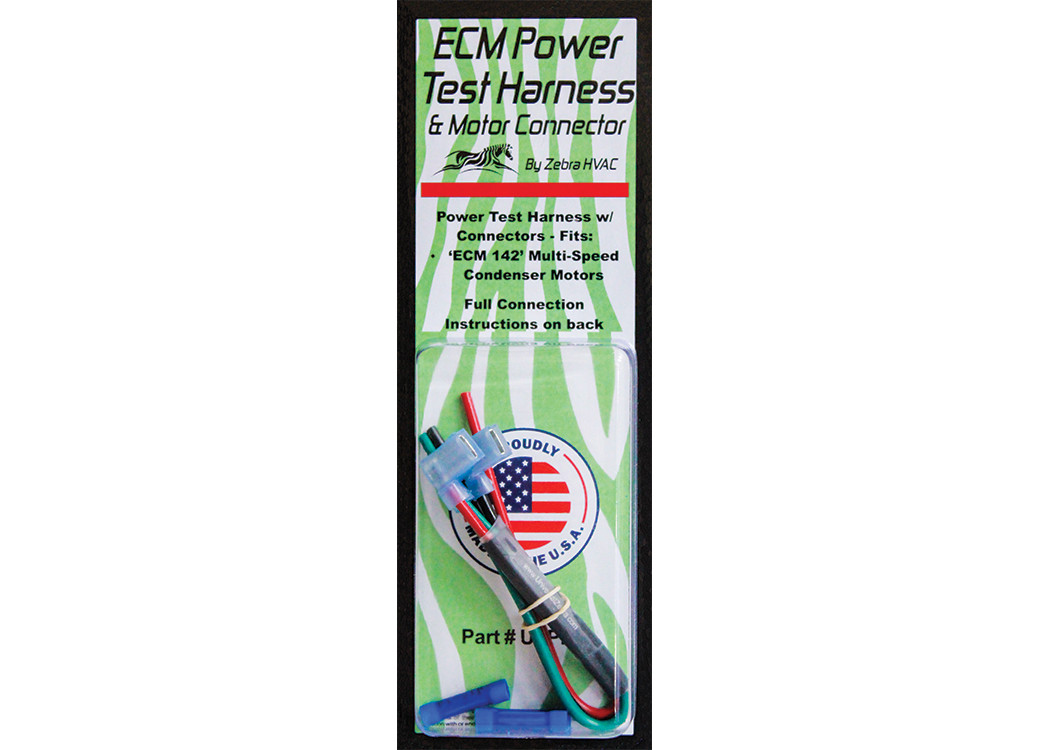 Zebra Instraments ( UZPH3 ) Power Test Harness for ECM 142 motors