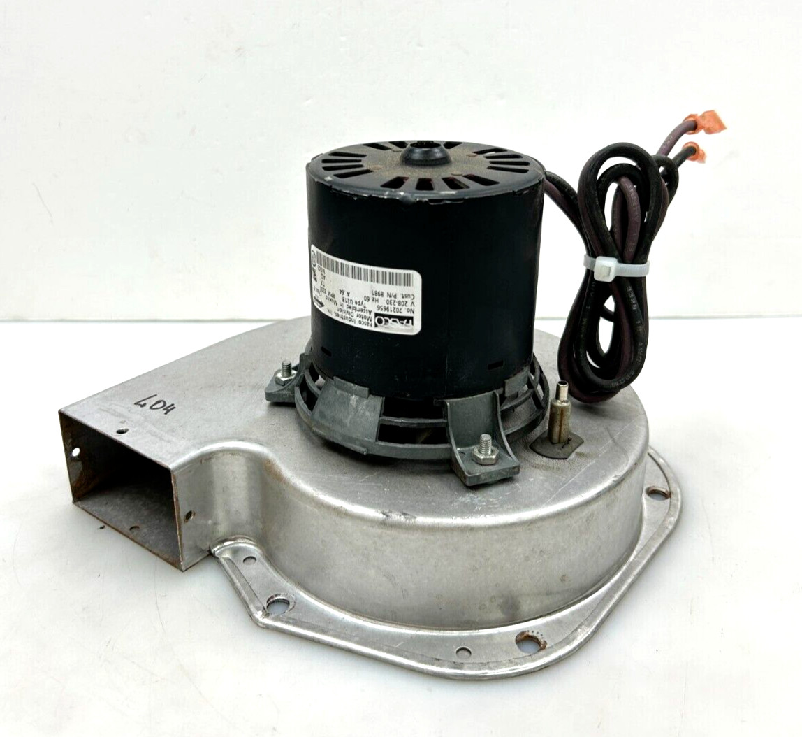 FASCO 7021-9656 Draft Inducer Blower Motor 8981 230V 3200 RPM used tested #L04