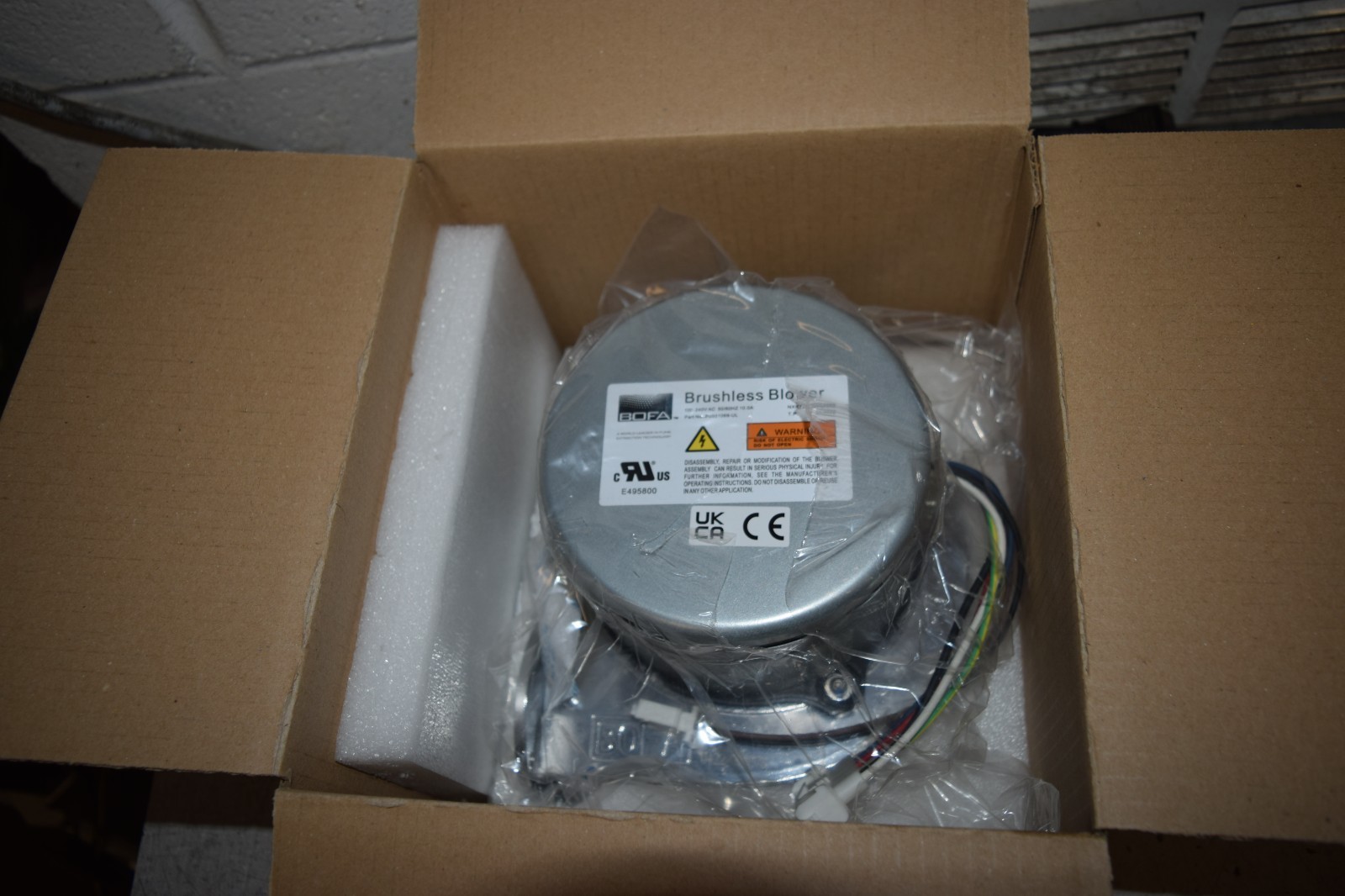 BOFA P0501069-UL Brushless Blower