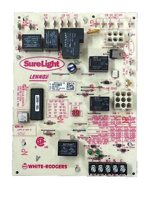 GUARANTEED WORKING TESTED GOOD 50A62-121 Furnace Control Board FAST SHIPPING