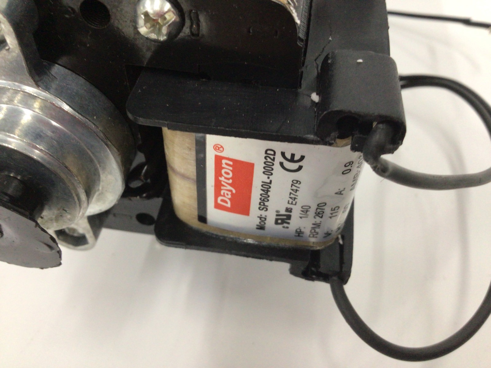 Dayton 1Tdu6 Rectangle Replacement Oem Blower, 201 Cfm, 2-3/8 In Whl Dia, 1