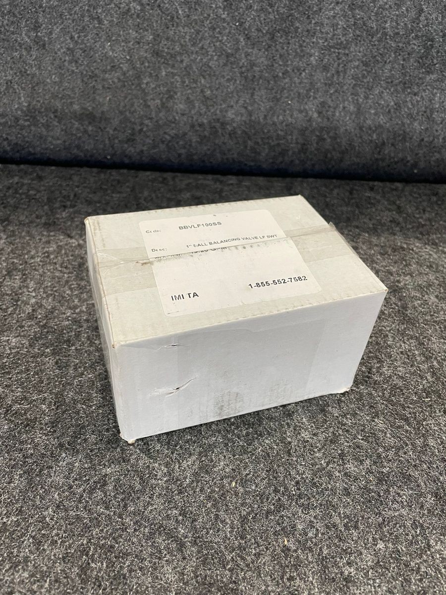 IMI TA BBVLF100SS Solder Brass Pressure Balancing Valve 1″