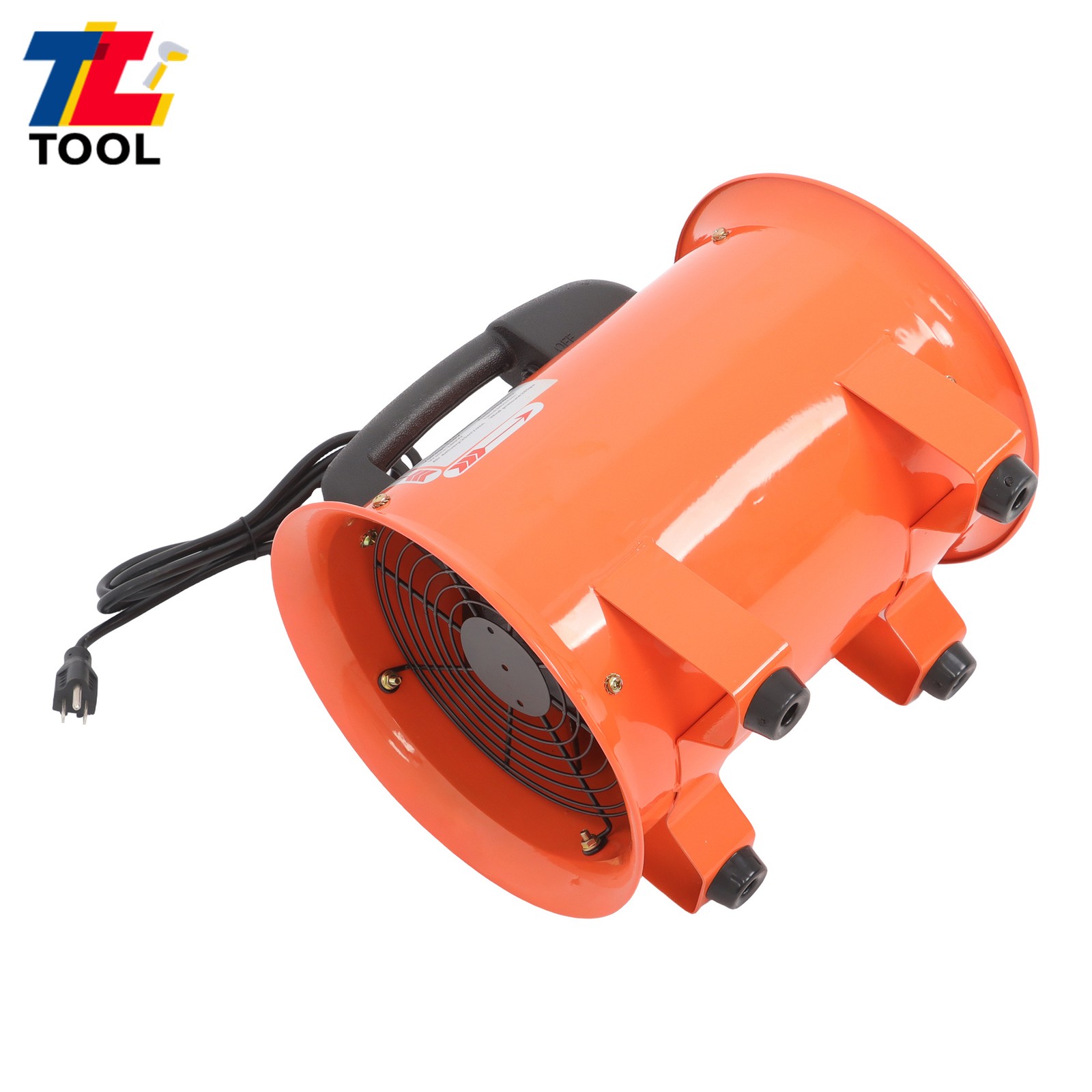 8 Inch Blower Fan 900CFM 3450RPM Portable Ventilator Blower w/ 16.4 Ft Duct Hose