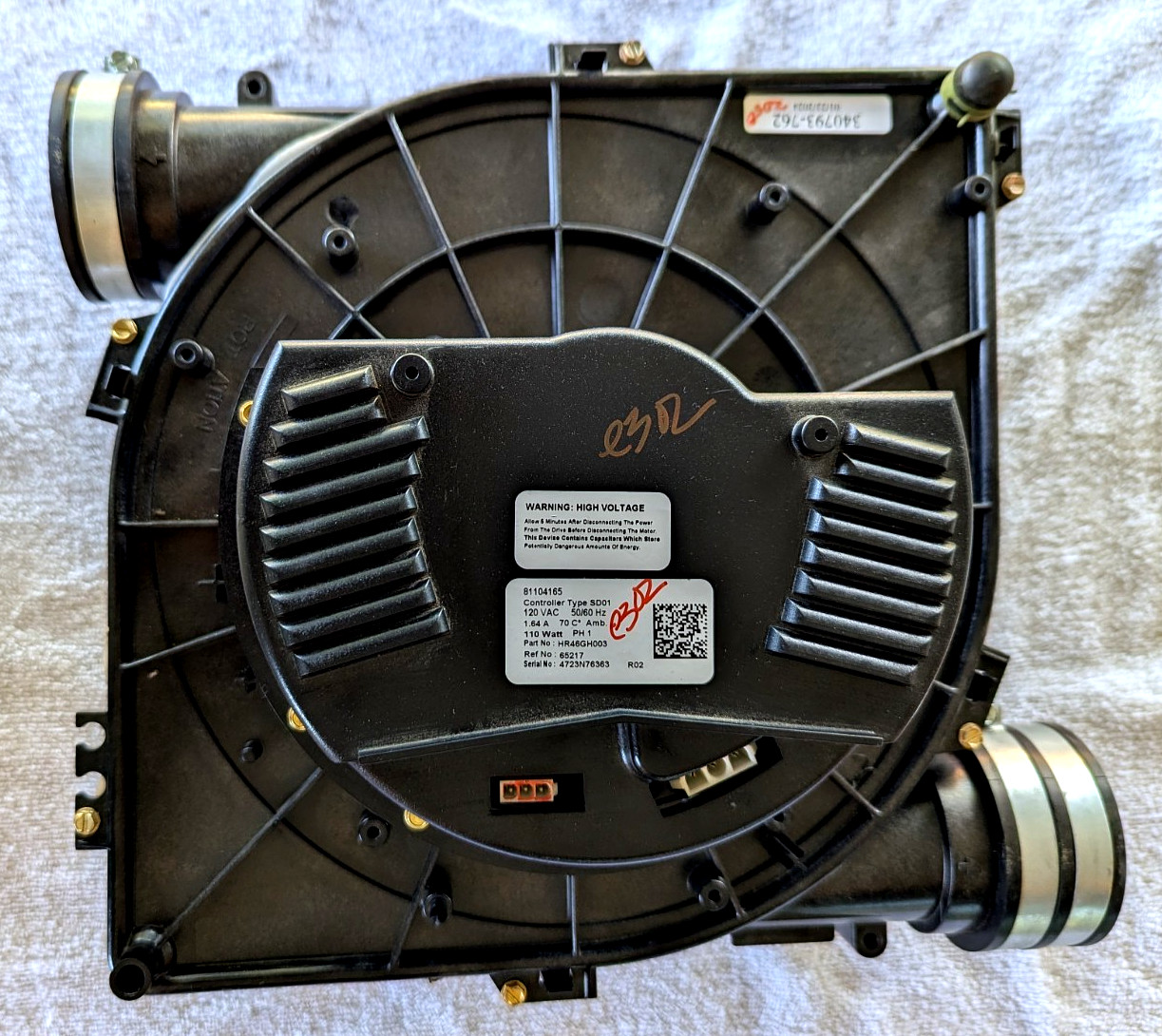 Bryant Carrier Variable Speed Inducer 340793-762 HR46GH003 “FREE SHIPPING”