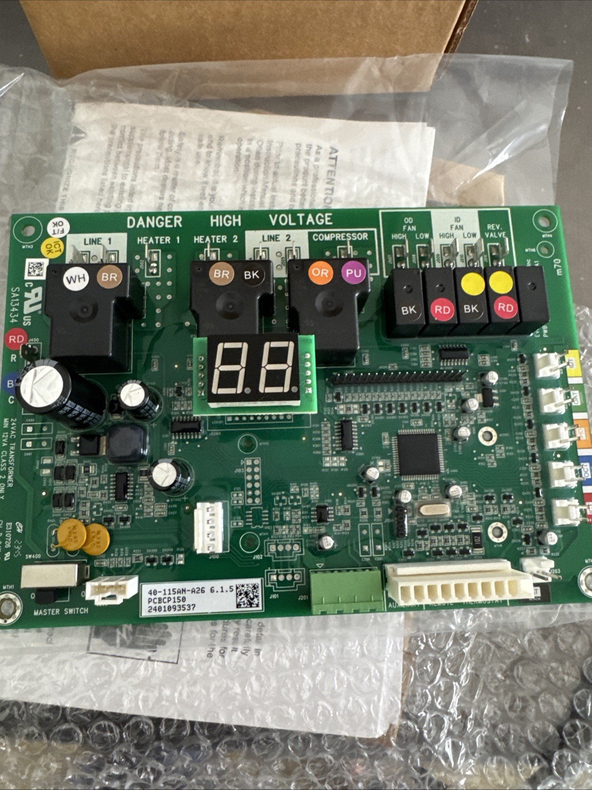 Rskp0013 Amana Ptac Control Board. PCBCP150 Circuit board