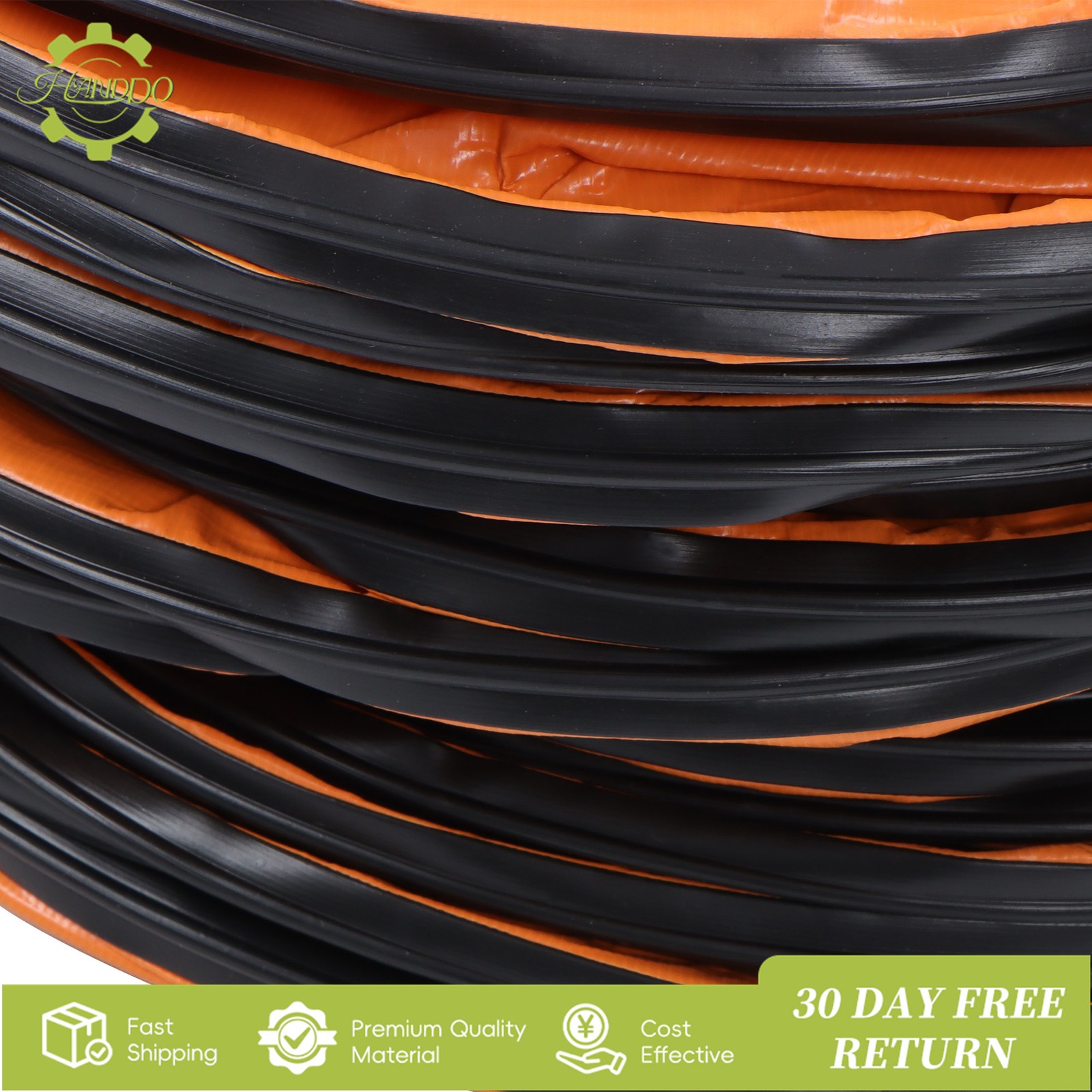 12″×16ft PVC Flexible Duct Hose, HVAC Duct Hosing Flame Retardant for Ventilator
