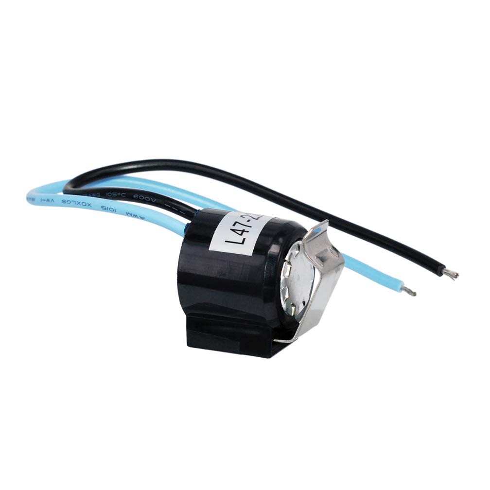 Ansoon 5303918214 Refrigerator Defrost Bi-Metal Thermostat Compatible Black