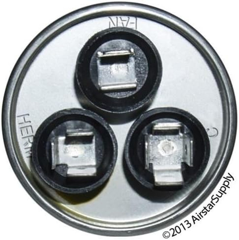 C3455R GE round Capacitor 45 5 Uf MFD, 97F9895, Z97F995, 97F9895BZ3, 27L880, 370