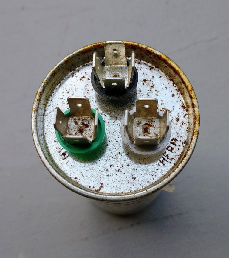 TEMCo RC0102 Round Dual Motor Run Capacitor 35+5 uF MFD 370-440 Volt VAC
