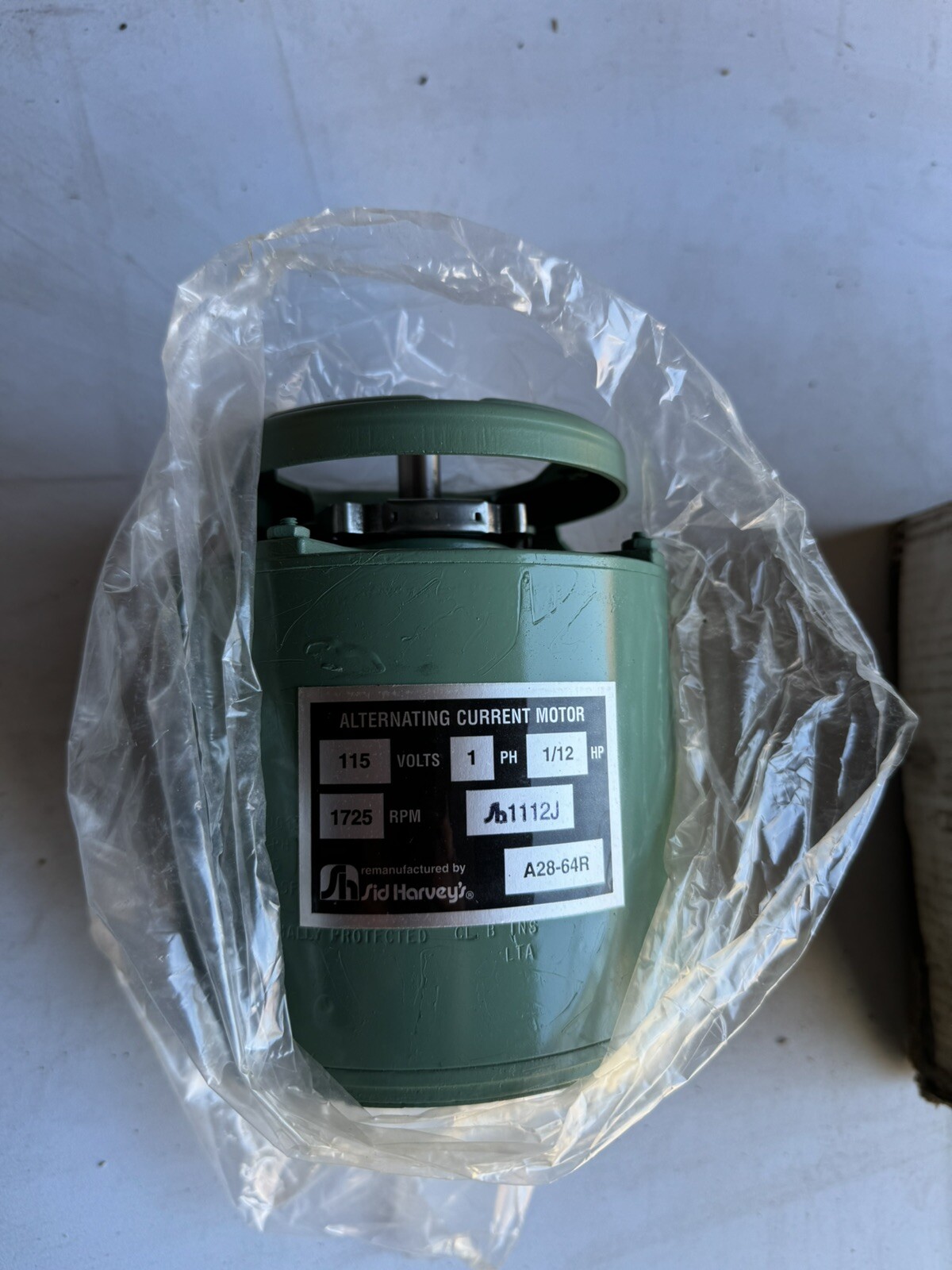Sid Harvey A28-64r Taco Circulator Motor