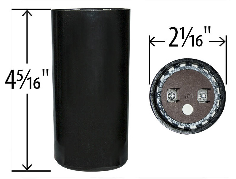 USA MADE 340-408 MFD uF HVAC Electric Motor Start Capacitor 220 250 VAC VOLT