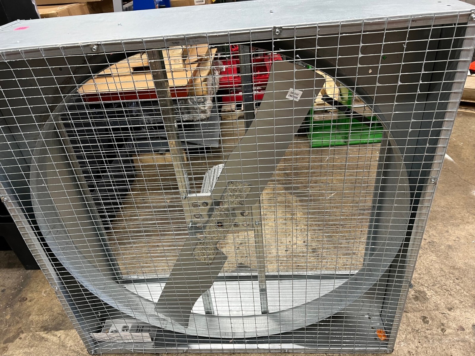 DAYTON 44YU15 AGRICULTURAL FAN, 48″ BLADE DIA, 230/460V AC, 1 HP, 3-PHASE, NEW!!