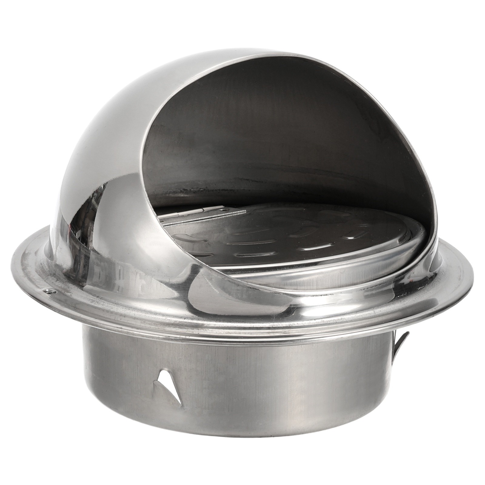 4 Inch Vent Cover, Round Exhaust Vent for Outdoor Ventilation System 1 Set