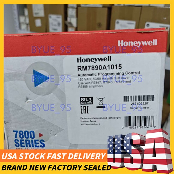 New Honeywell RM7890A1015 Automatic Primary Burner Control