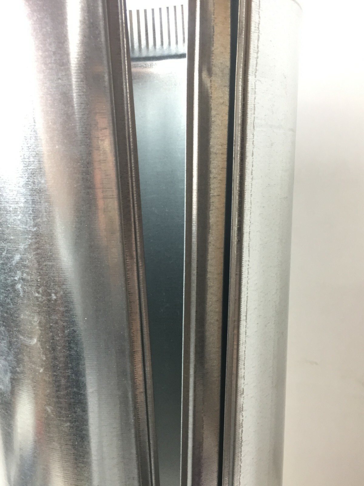 2 pcs Master Flow 8 in. x 2 ft. Round Metal Duct Pipe Snap-lock Galvanized Steel