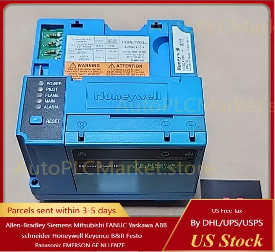 *PARTS/REPAIR* Honeywell RM7895A1014 Burner Control Auto Program Control Rev D
