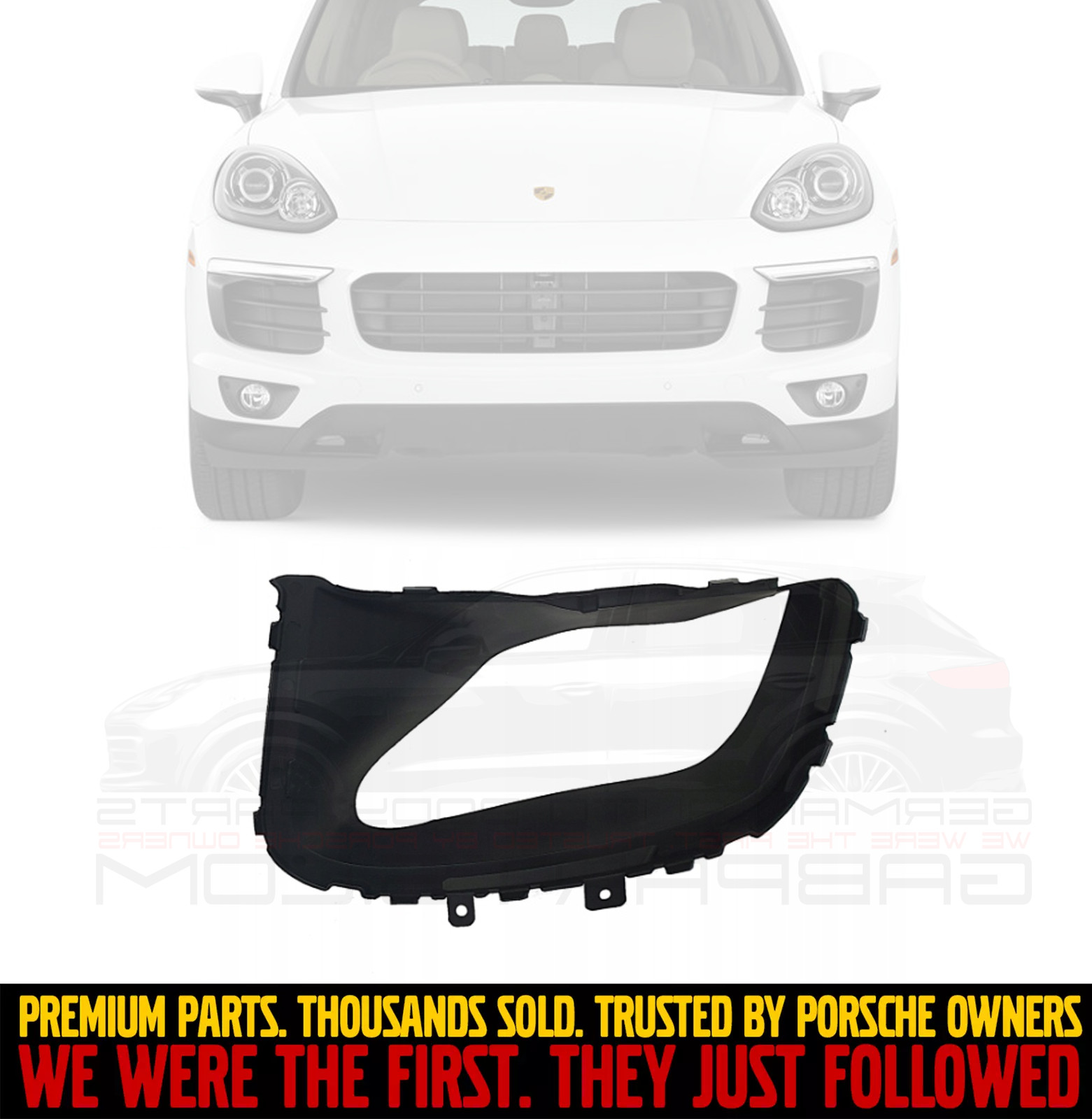 Lateral Air Duct Right Compatible with Porsche Cayenne 2015-2018 958505334459B9