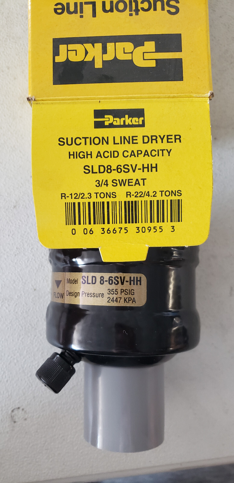 Parker SLD-8-6SV-HH 3/4″ one count