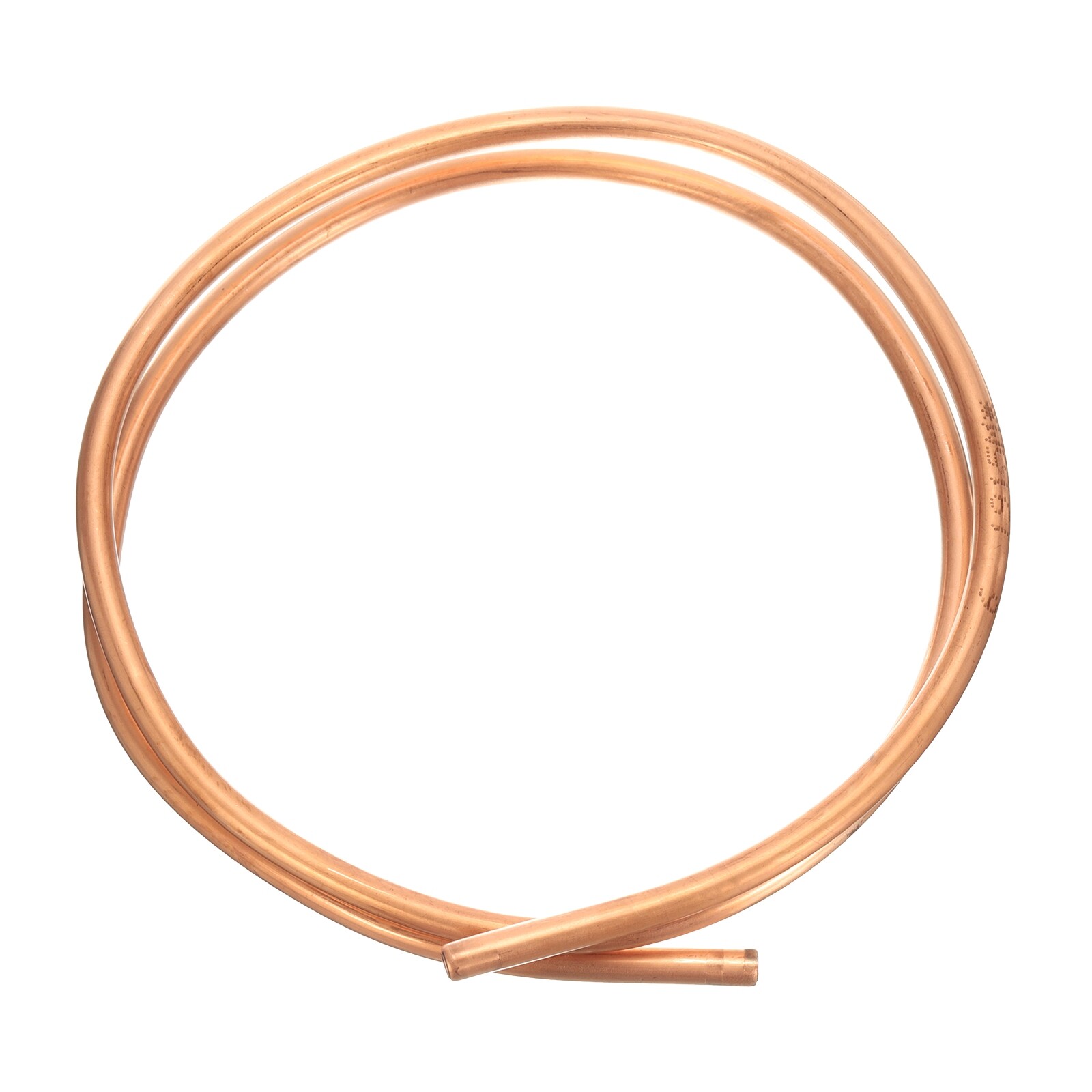 Copper Tube 1/4” OD x 3Ft Refrigeration Flexible Pipe Seamless Hollow