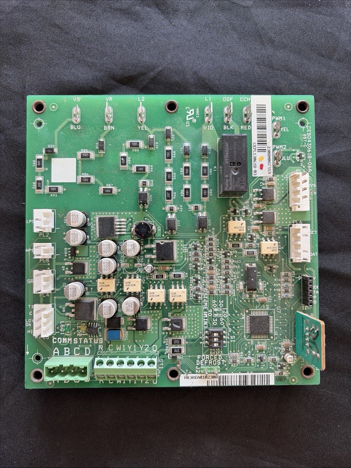 Carrier Bryant Defrost Control Board HK38EA0102308 /CEBD430618-06A