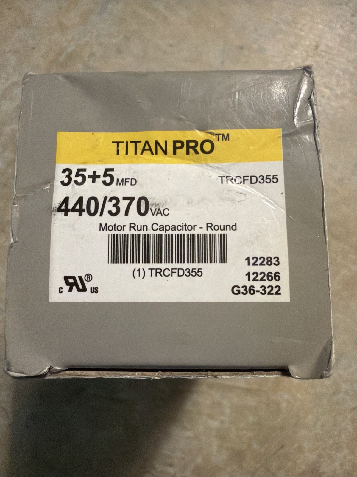 Titan Pro TRCFD355 Dual Run Capacitor