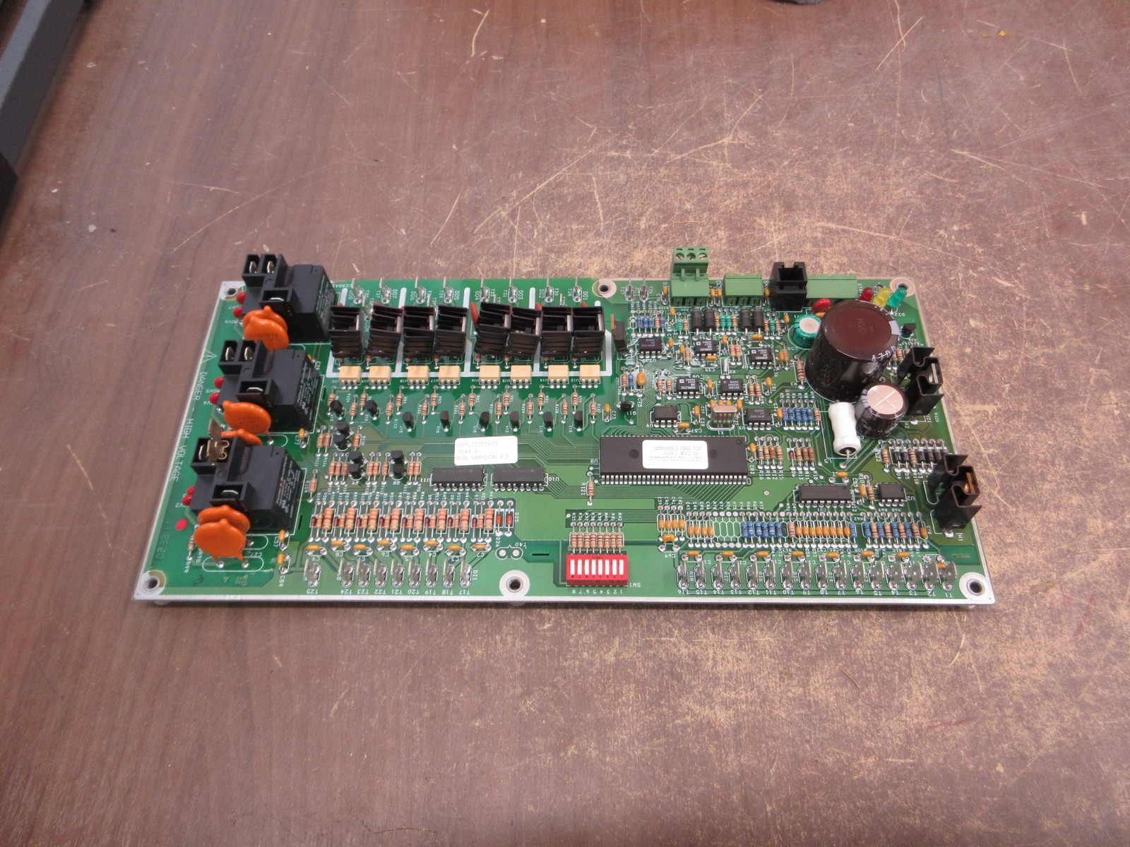 Carrier Chiller Control Board CEPL130238-06 S/W Ver. 4.2 Used