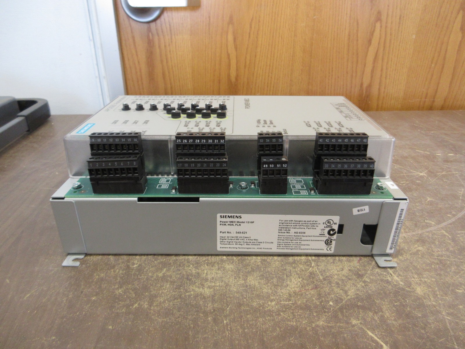 Siemens Model 1210F Power MEC 549-621 PXM, HOA, FLN Used