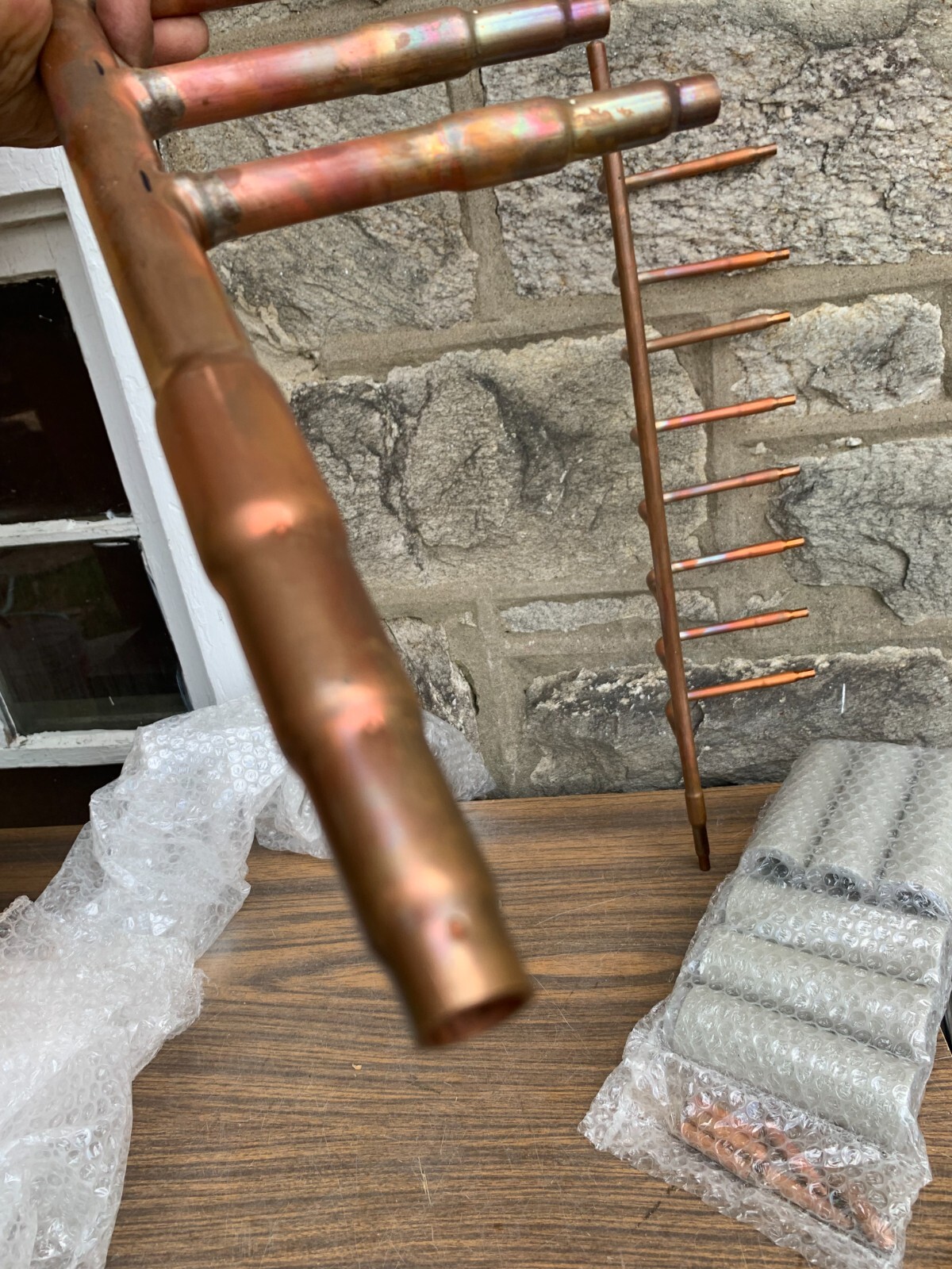 UTR-H090L Copper Header Branch Off For Fujitsu Daikin ?? Air Conditioning Part