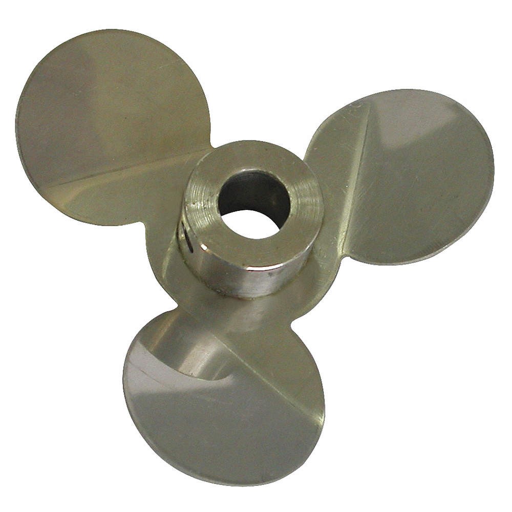 GRAINGER APPROVED 32V143 Propeller for 1/2″ Shaft,316 SS,19,RH 32V143