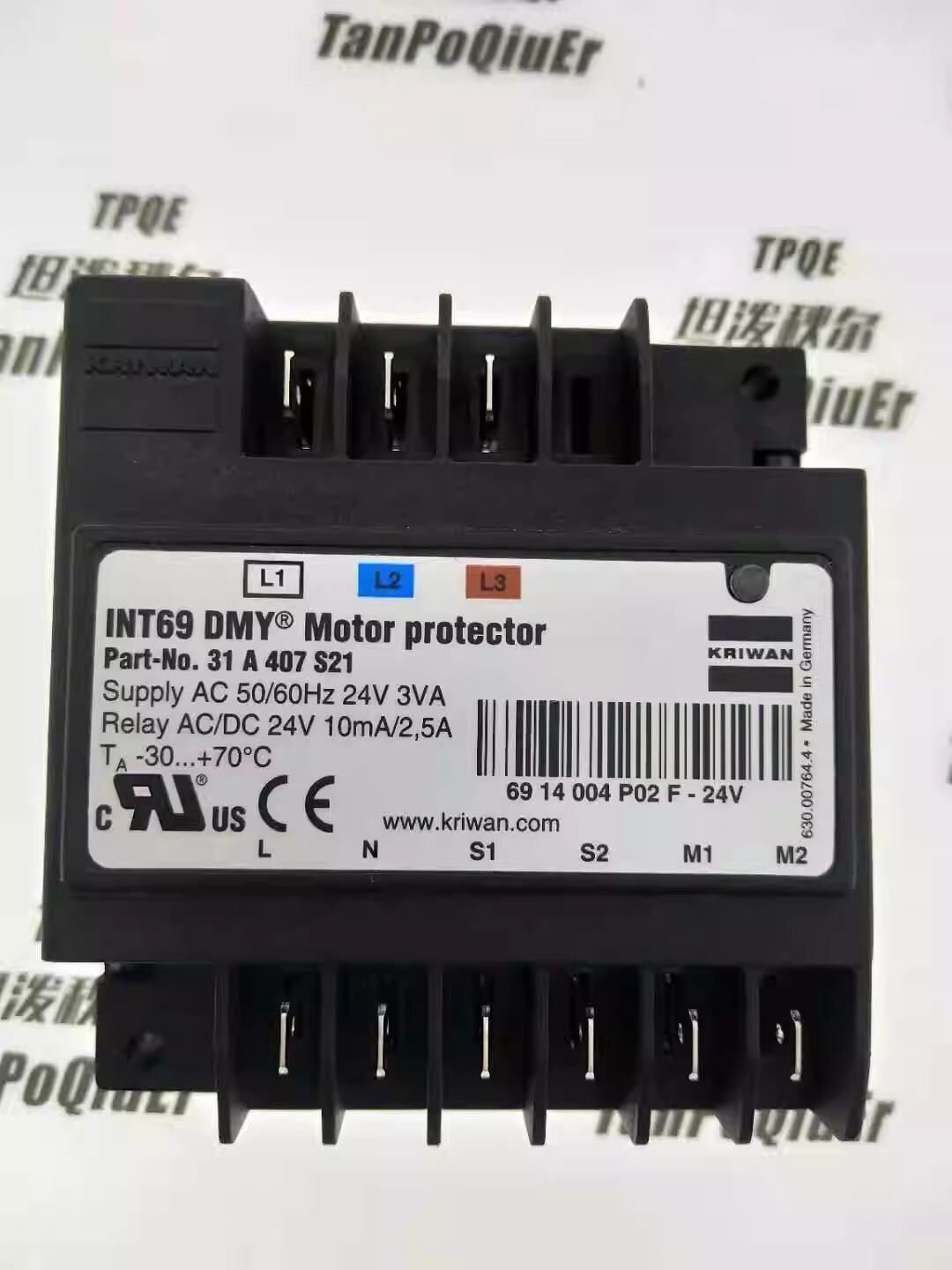 1pcs KRIWAN INT69 DMY 31A407 S21 compressor protection module