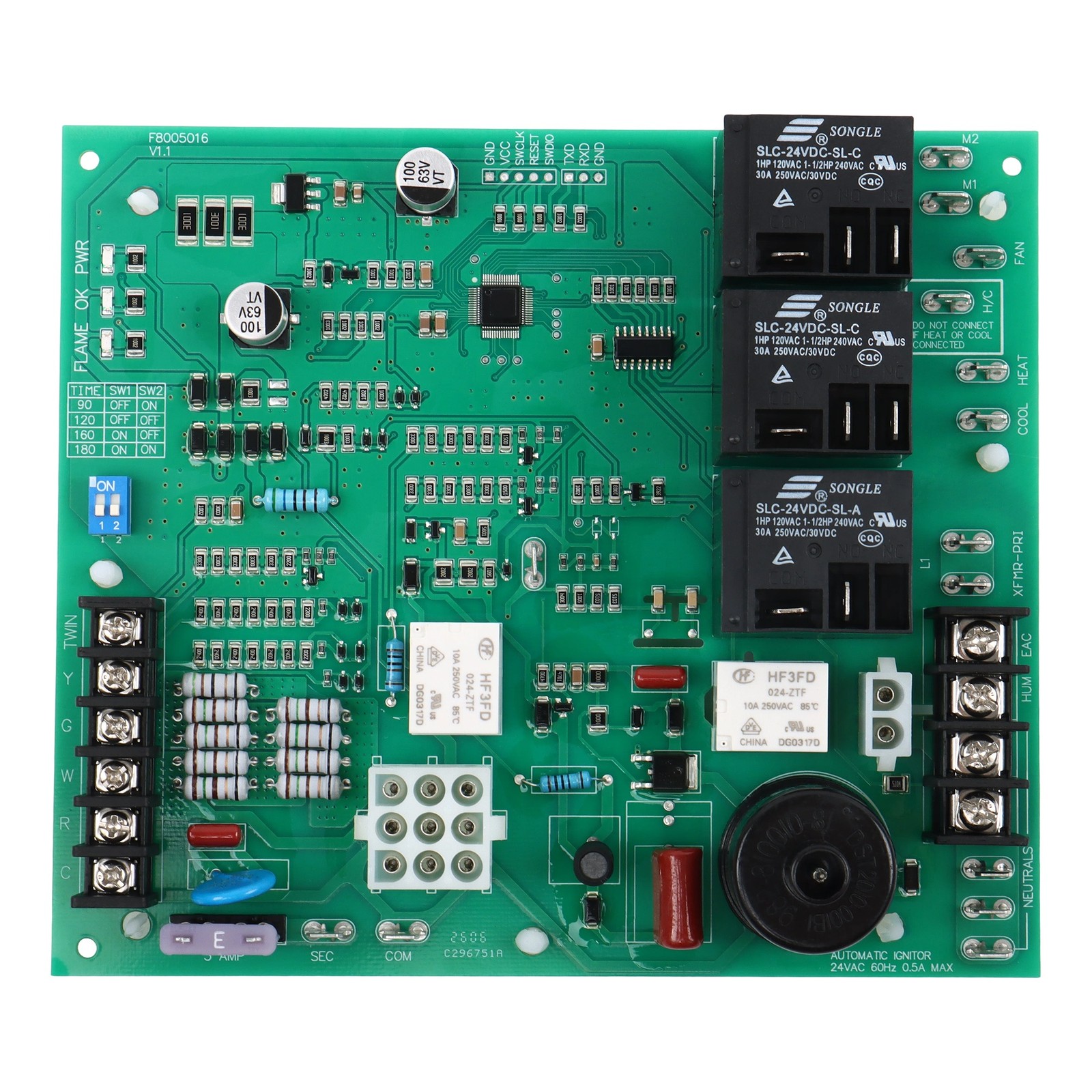 62-24140-02 1028-928 62-24140-04 Furnace Control Board Gas Furnace Circuit Board