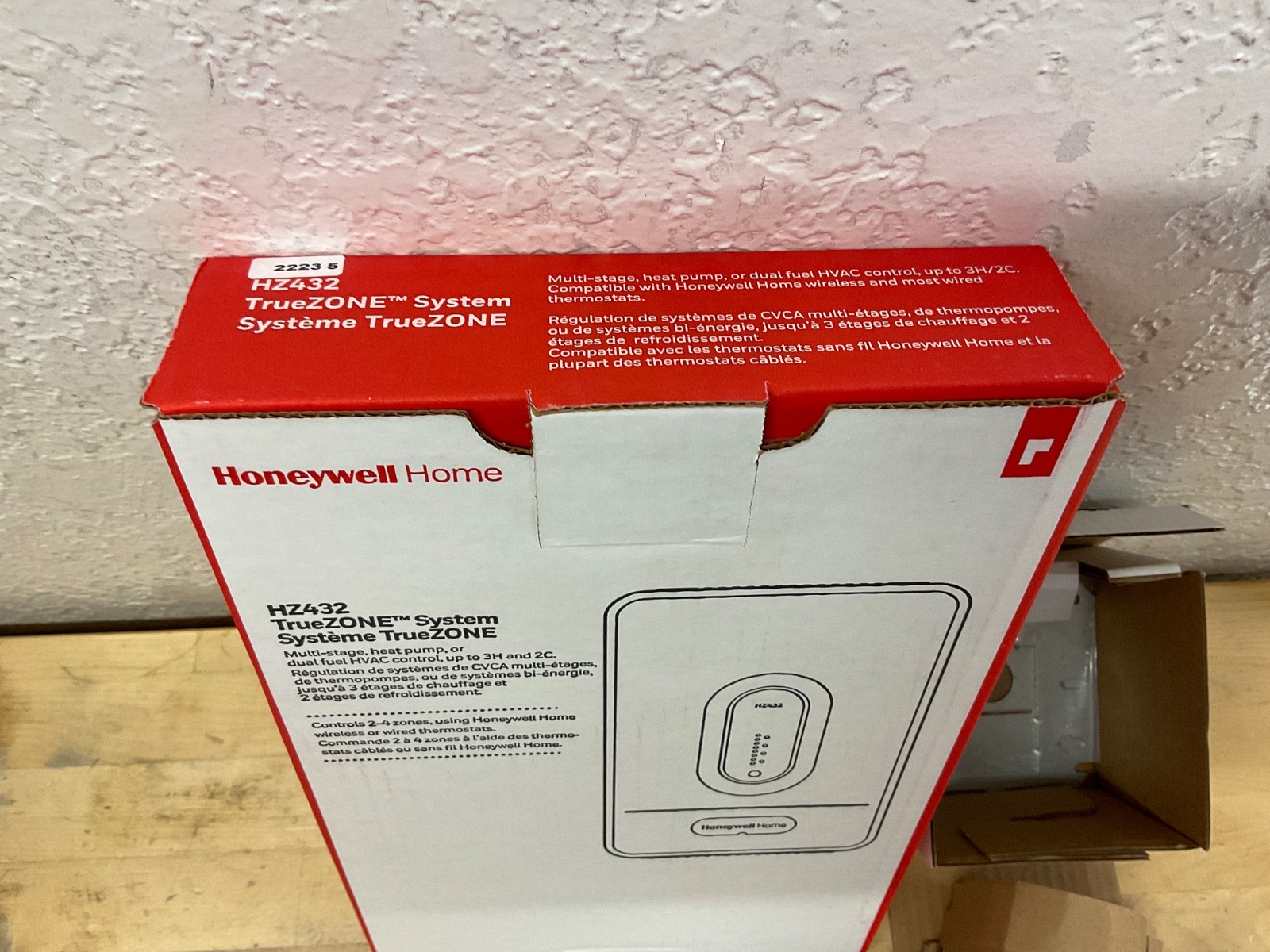 Honeywell HZ432K Truezone Kit H432 Panel AT140A1042 Trans C7735A1000 Sensor New