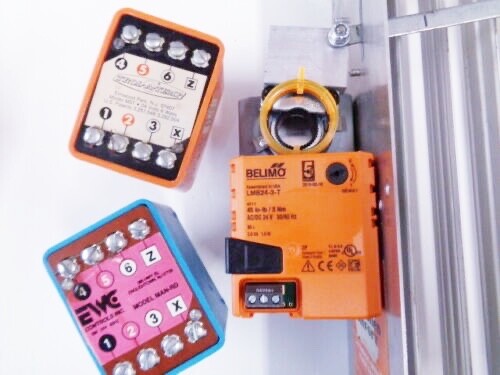 Trol A Temp MSTN EWC MAN Honeywell damper motor to Belimo upgrade Kit (Kit 3)