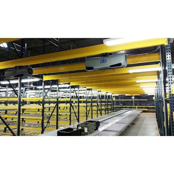 Patterson Db-B Standard Duty Industrial Fan, Ceiling Mount, 230/440V, 3, 075
