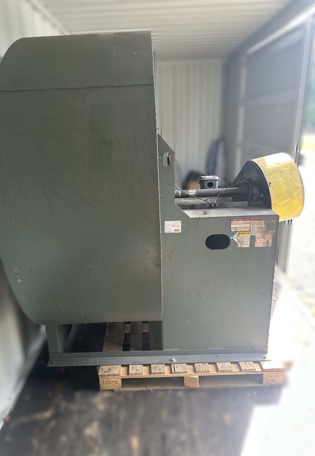 36in NYB NEW YORK BLOWER CENTRIFUGAL BLOWER FAN LIKE TCF AND CHICAGO BLOWER