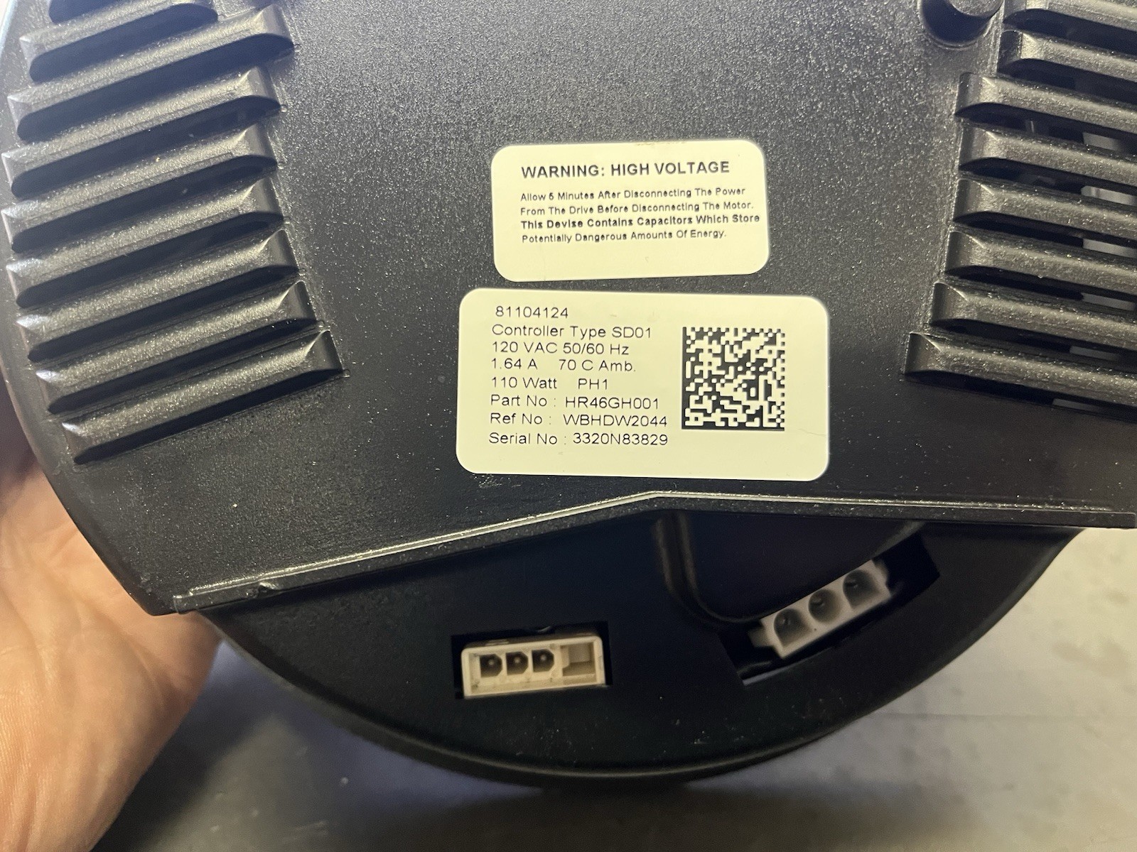 90 DAY WARRANTY! Inducer driver 81104165 or HR46GH003 FITS MANY Carrier/Bryant