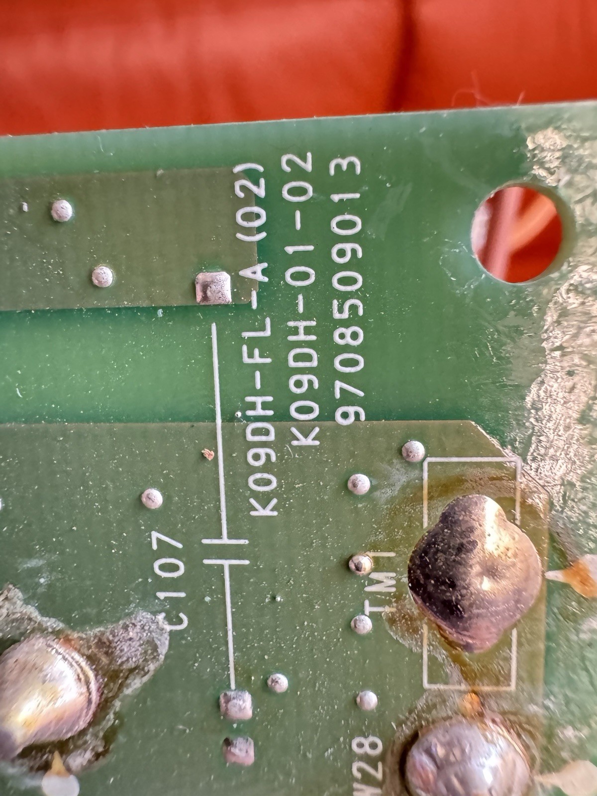 Fujitsu Split A/C Control Board 9708509013 K09DH-1002HUE-FLO – cut wire ends !