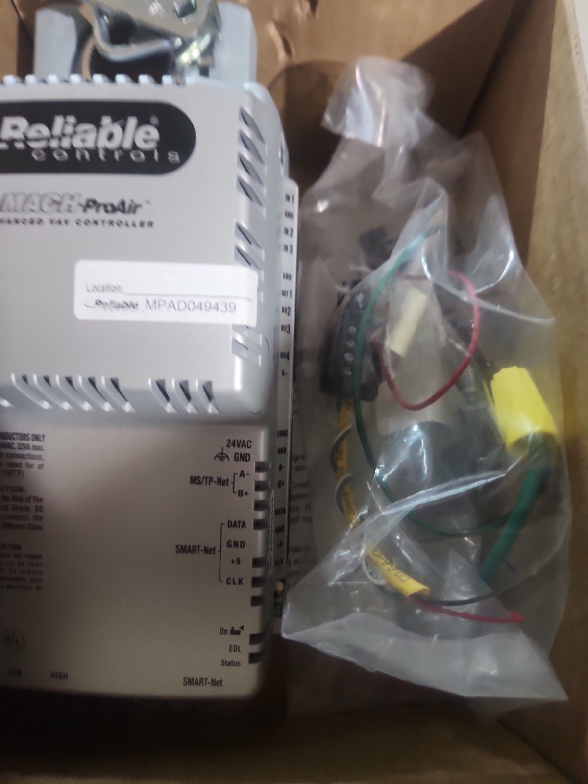 Reliable Controls MACH-ProAir Advanced VAV (Variable Air Volume) Controlle