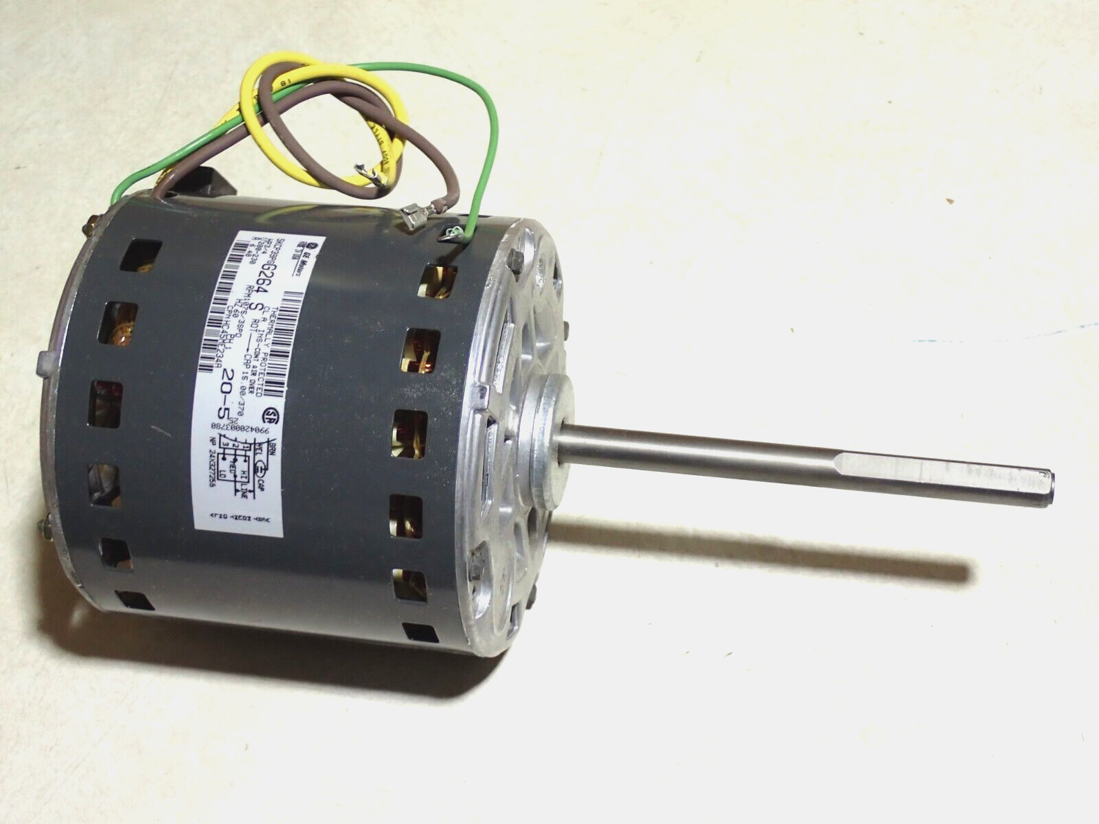 HC45ME234 3/4HP GE 1075 RPM 3 SPEED MOTOR NEW