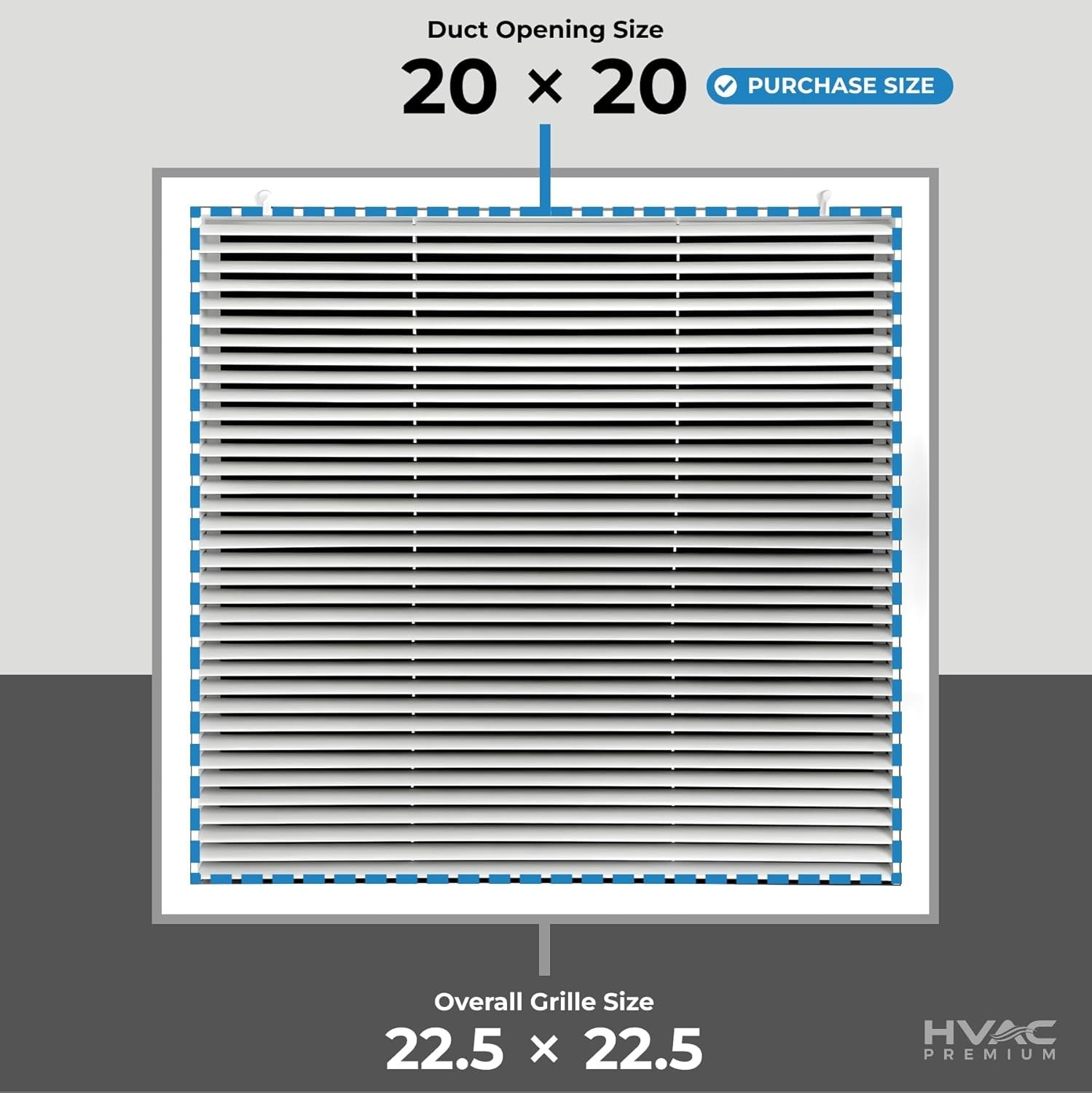 NEW Return Air Grille,Air Return Vent Cover Grill for Ceiling Wall,Steel HVAC AC