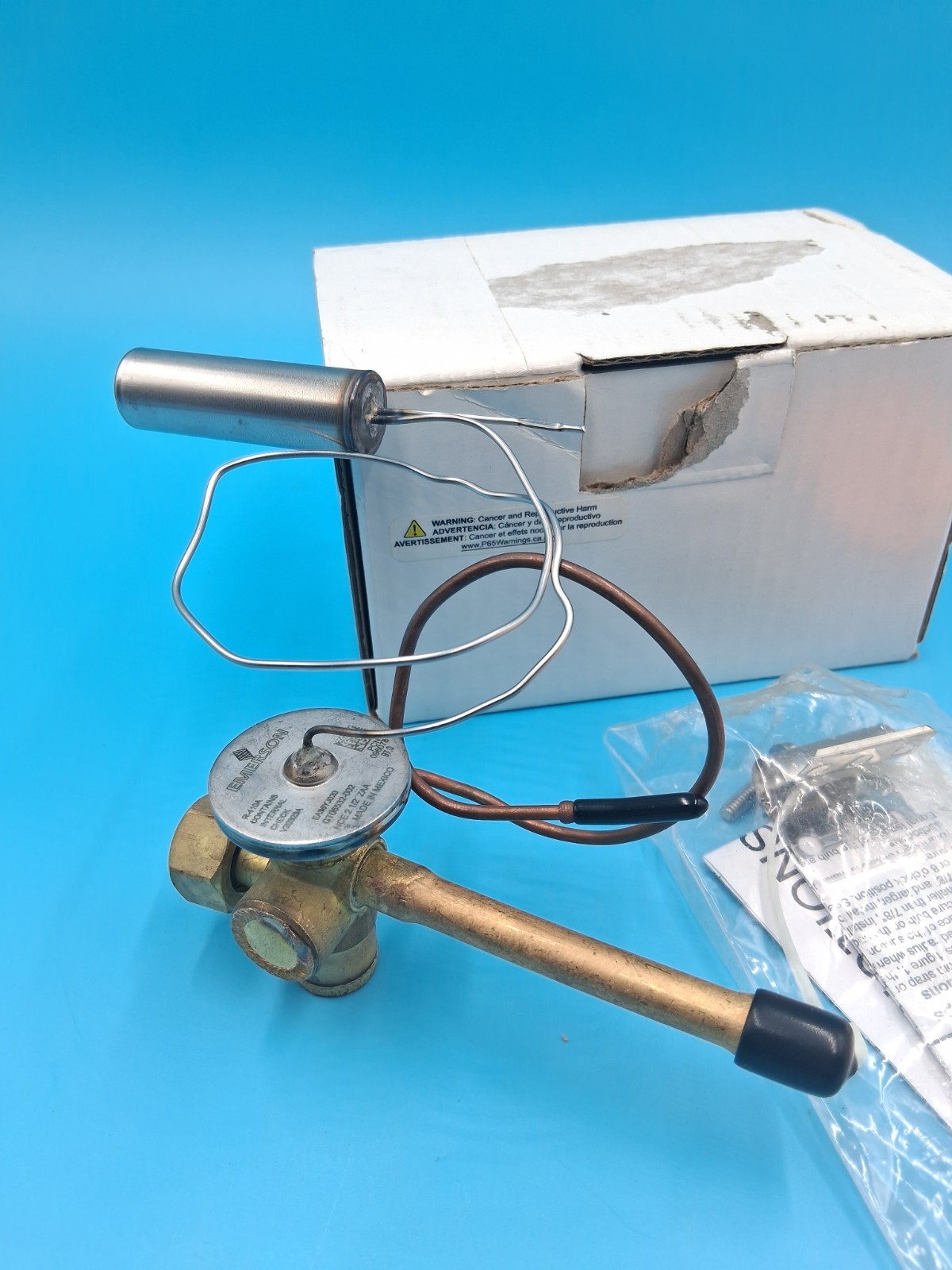 Emerson 1190871 Thermal Expansion Valve, 2 1/2 Ton, R410A Valve Kit TXV